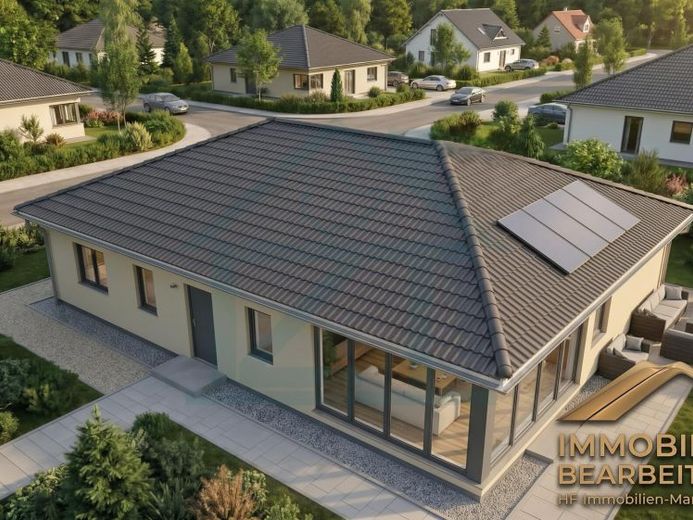 Bungalow in muratura con 94 m² di superficie abitabile, inclusi circa 500 m² di terreno, a Rothenstein-Ölknitz. – Foto 1