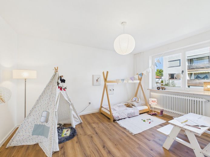Modernisiertes Reihenmittelhaus – Kinderzimmer