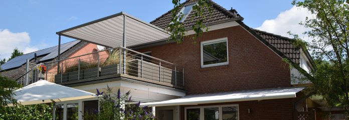 Hausansicht aus dem Garten