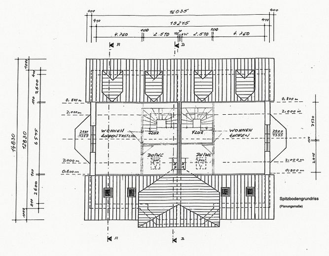 Solides MFH, Schweriner Stadtrand, als Investment o. Eigennutzung, sof. bezugsfähig, 2.505m² Grdst. – Plan 2.OG
