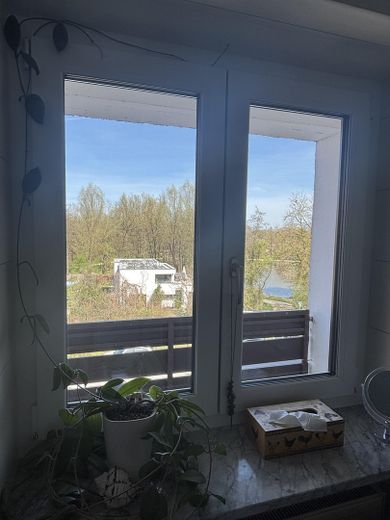 Blick aus dem Bad