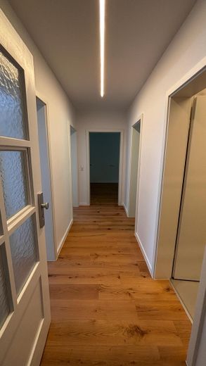 Stilvoll modernisierte Stadt-Oase mit Terrassenzugang, Gartenmitbenutzung und Klimaanlage – Flur