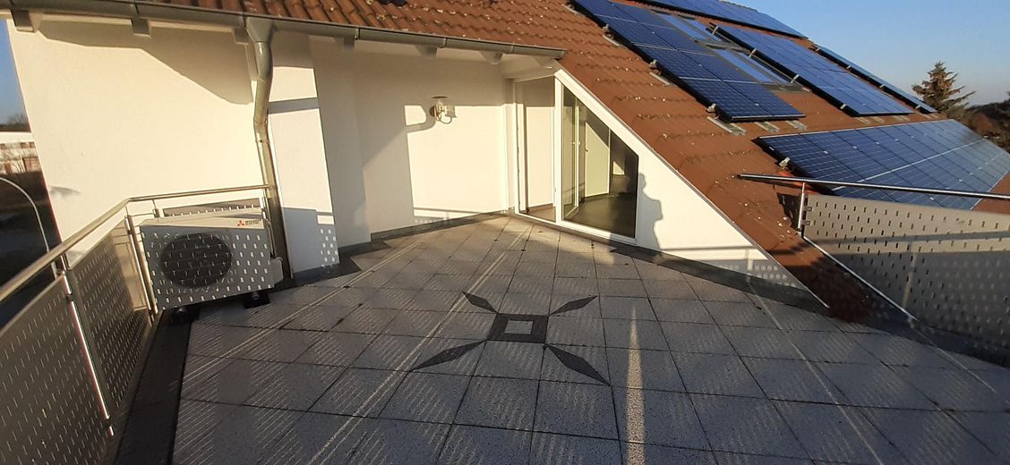 5-Zimmer Galeriewohnung, Penthaus klimatisiert mit Dachterrasse – Dachterrasse