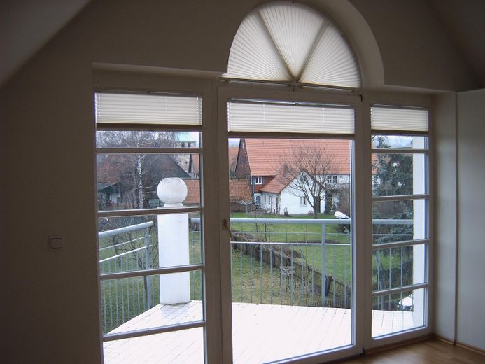 Schlafzimmer mit Dachterasse