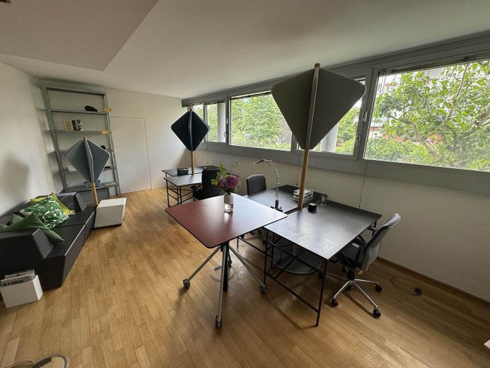 4 postazioni di lavoro | Ufficio a Sachsenhausen direttamente sul Meno | Terrazza e giardino – Arbeitsplätze