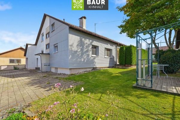360° | Casa bifamiliare immediatamente disponibile su un ampio terreno nei pressi di Bad Wurzach!