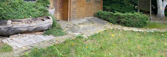 Holz-Geräteschuppen