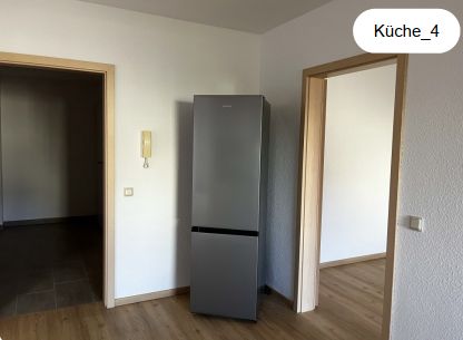 Exklusive 2-Raum Wohnung mit Terrasse/Garten, Stellplatz und EBK – Küche