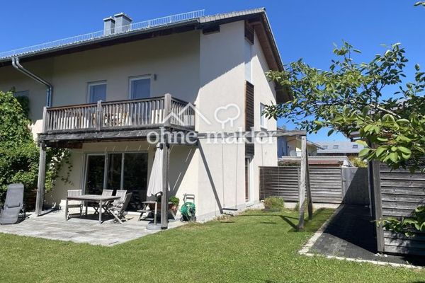 Bella casa bifamiliare con vista libera fino ai piedi delle Alpi *senza provvigione*