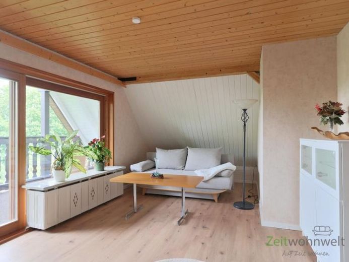 (EF1415_M) Chemnitz: Borna-Heinersdorf, großzügige möblierte Wohnung mit Balkon zum Garten, Reinigung inklusive – Foto 1