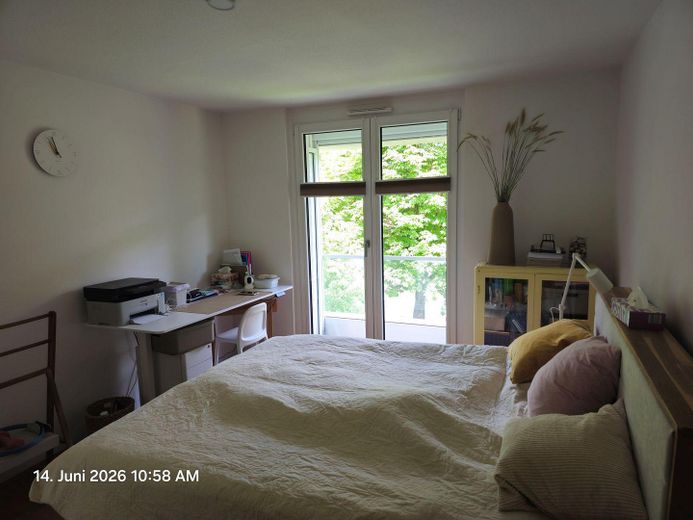 Schlafzimmer von der Tür