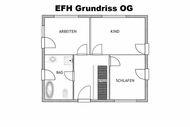 EFH Grundriss OG