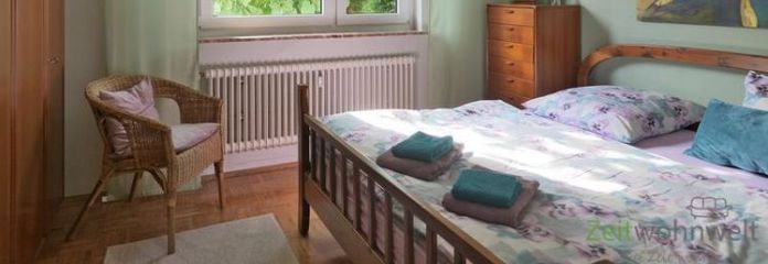 (EF1408_M) Kassel-Ciudad: Philippinenhof/Warteberg, amplio apartamento amueblado de 2 habitaciones con jardín
