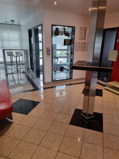 Representative office & practice building in Altdorf – perfect connections & accessible ground floor – Ansprechender Eingangsbereich
