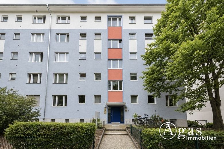Kompakt, gepflegt, bezugsfrei! 1-Zimmer-Wohnung in Berlin-Wilmersdorf – Außenansicht