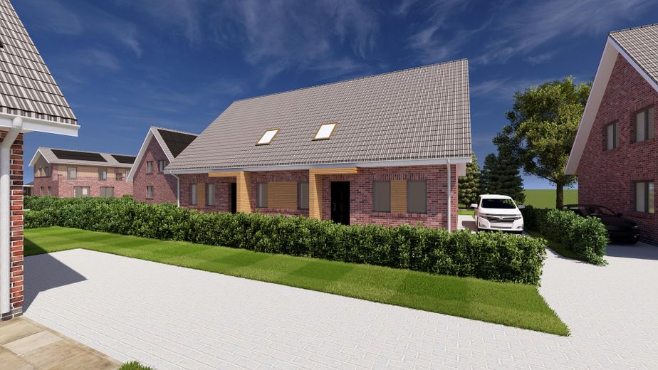 Schlüsselfertige Doppelhaushälfte in Holzrahmenbauweise – KfW40 QNG inkl. PV & Außenanlagen – Foto 13