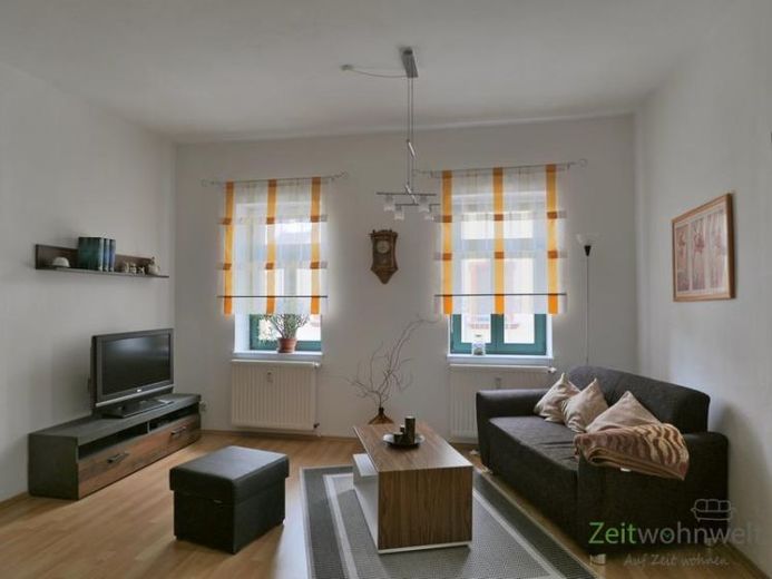 (EF1020_M) Chemnitz: Ebersdorf, neu möblierte 2-Zimmer-Wohnung, Waschmaschine und PKW-Stellplatz – Foto 1