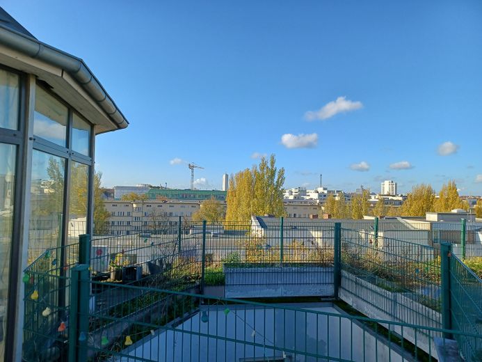 Dachaussicht mit Funkturm