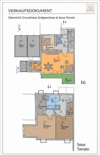 Mediterraner Wohntraum in Baldham: Stilvolle Maisonette mit Garten – Geschossplan