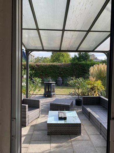 Blick aus dem Wintergarten