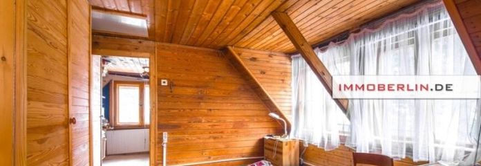 IMMOBERLIN.DE - Acogedora casa unifamiliar en una ubicación cercana a la naturaleza