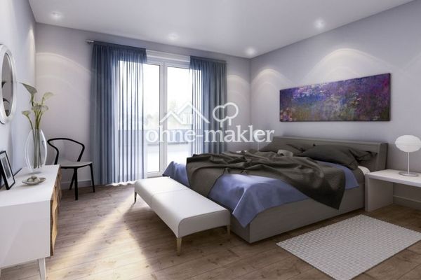 First occupancy of a completely renovated 3-room apartment with balcony, underfloor heating, garage in Brigachtal (heat pump)