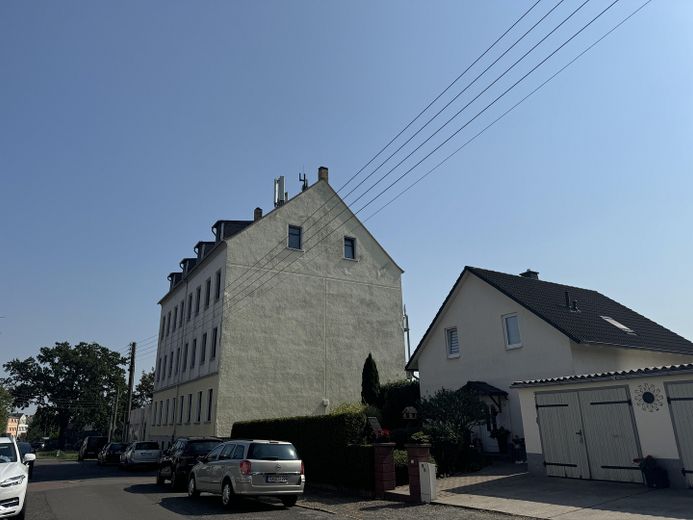 Blick von der Fassade