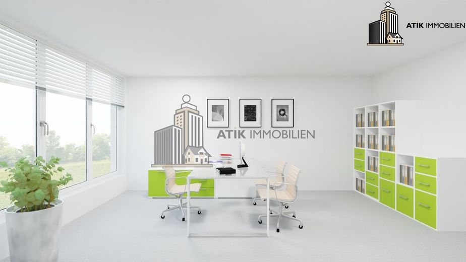 ATIK: Ausbau nach Mieterwunsch - klimatisierte Bürofläche im EG mit Top Preis-Leistungs-Verhältnis – Innenvisualisierung