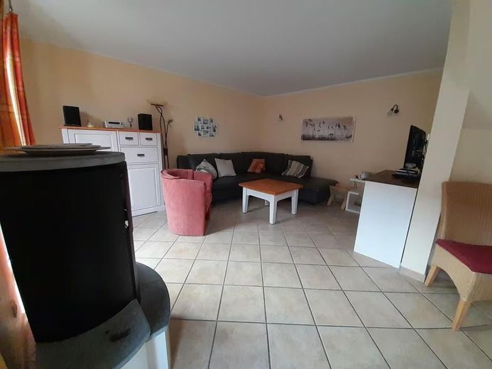 Müritz Gölü'nde tatil evi (Rechlin Liman Köyü) – Wohnzimmer EG