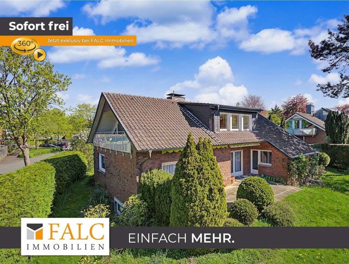 Wohnen mit Perspektive: Einfamilienhaus inklusive Einliegerwohnung auf 878 m² Sonnengrundstück – Außenansicht