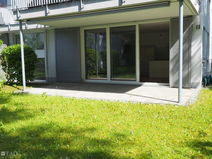 Blick auf die Terrasse