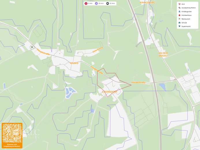 ***Großzügiges Einfamilienhaus mit viel Platz und Gartenidylle in ruhiger Lage*** – Lageplan