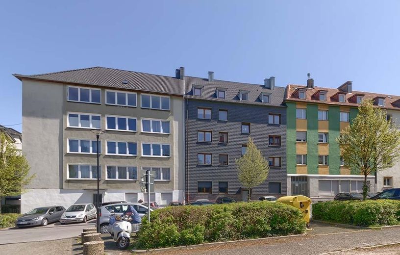 Bel appartement de 3 pièces avec balcon à Hagen – libre à partir du 01.09. – Hausansicht