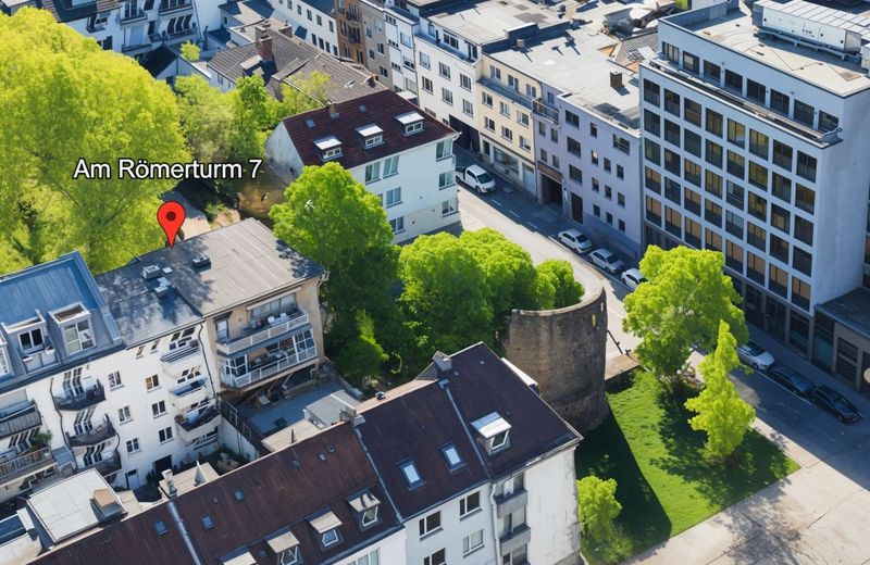 CITYLAGE! 2 ZIMMER WOHNUNG + MODERNISIERUNG + RUHIGE LAGE + IDEAL FÜR INVESTOREN + SELBSTNUTZER – Luftbild - (KI generiert)