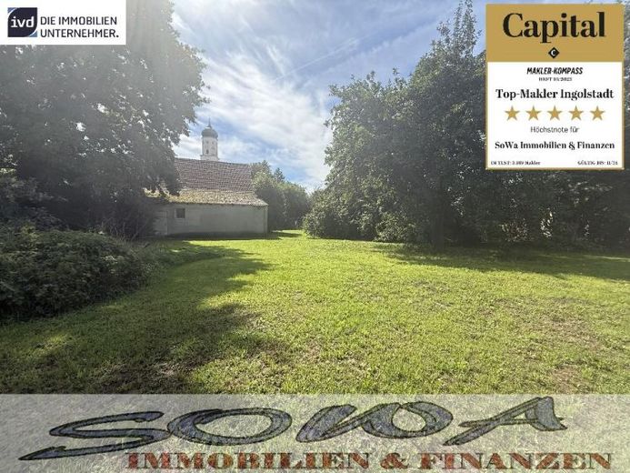 Generous building plot in Burgheim (center) without building obligation - A property from SOWA Immobilien & Finanzen your local real estate professional – Foto 1