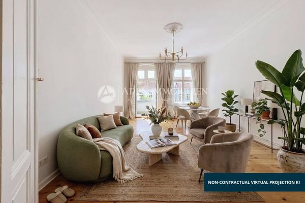 Lichtdurchflutete 2-Zimmer-Wohnung mit Balkon und modernem Bad