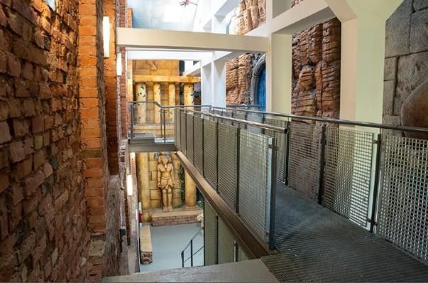 Kreatives Treppenhaus