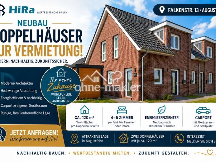 Erstbezug, Neubau im Herzen von Augustfehn – Foto 1