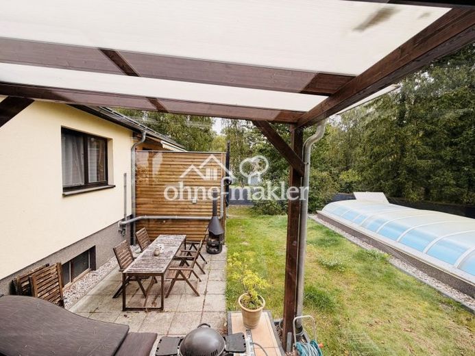 Traumhafte Wohnung in EFH mit Kamin, Garten, Pool, Wintergarten – Foto 2