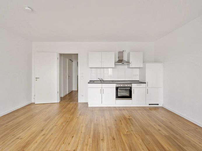 Moderne 2-Zimmer-Wohnung im Erdgeschoss für Singles oder Paare! – Ansicht V: Wohn- und Esszimmer