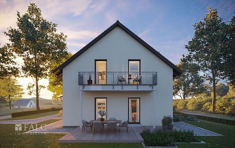 Neubauprojekt: ein Haus- zwei Einheiten! – Außenansicht