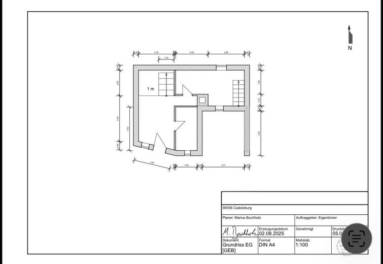 Maisonette su 3 piani a Cadolzburg – Foto 17