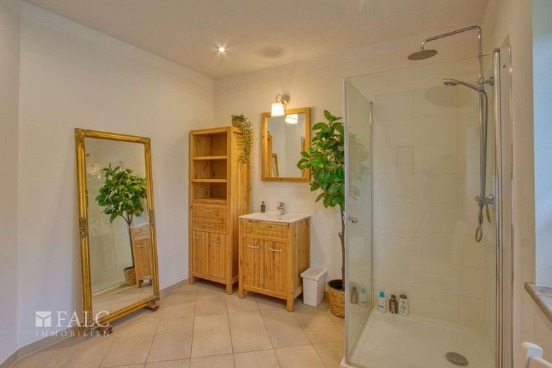 Gefunden: Ankommen. Bleiben. – Badezimmer