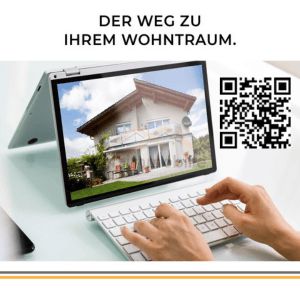 Schöne grosse 3-Raumwohnung 83 m² ruhige Lage in zweiter Reihe – WE Finder QR