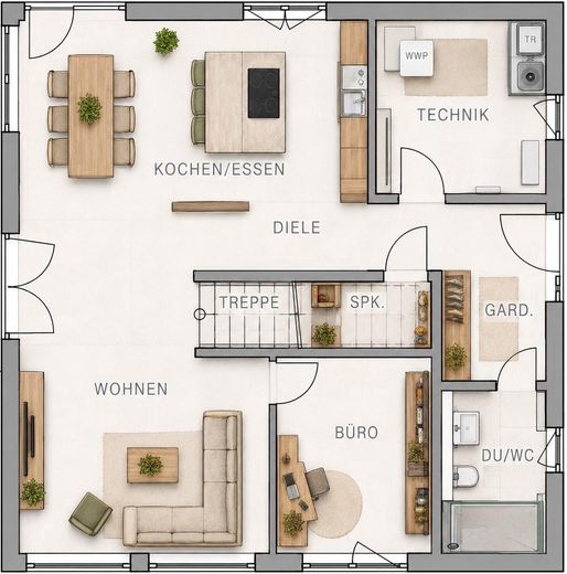Effizienzhaus 40 Plus - keine Provision - Bezugsfertig - EH40+ – EG