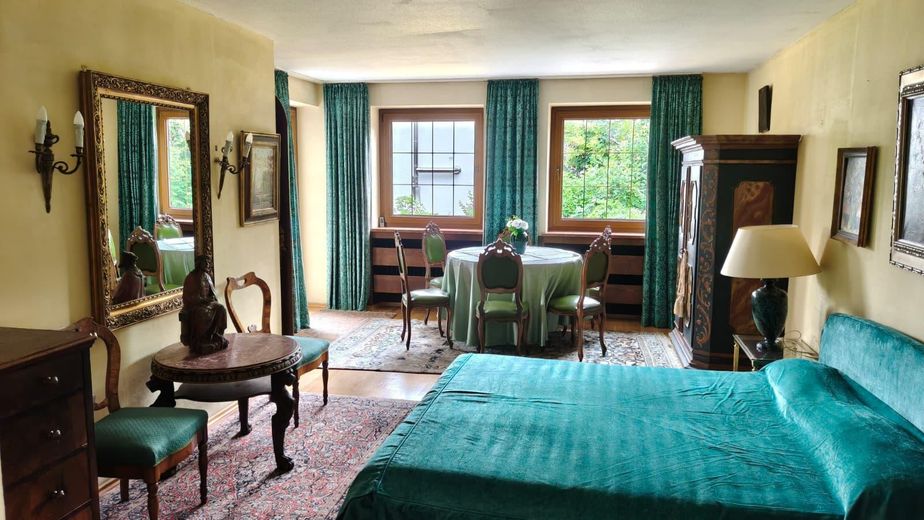 Luxuriöses Loft mit Terrasse und eigenem Garten, ideal für 2 Personen, zentrumsnah – Schlafzimmer