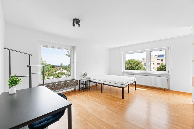 Eines der vier Schlafzimmer