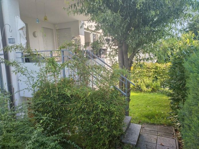 Blick auf den Balkon