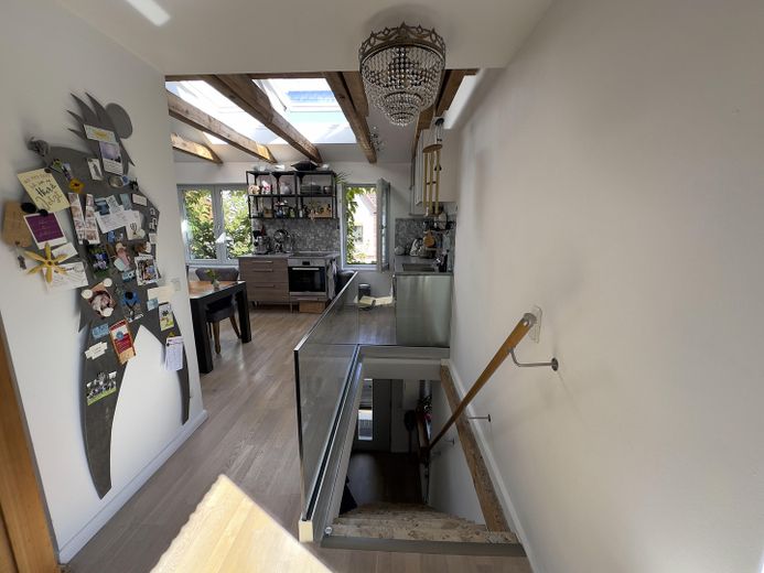 Treppenabgang Vorderhaus 