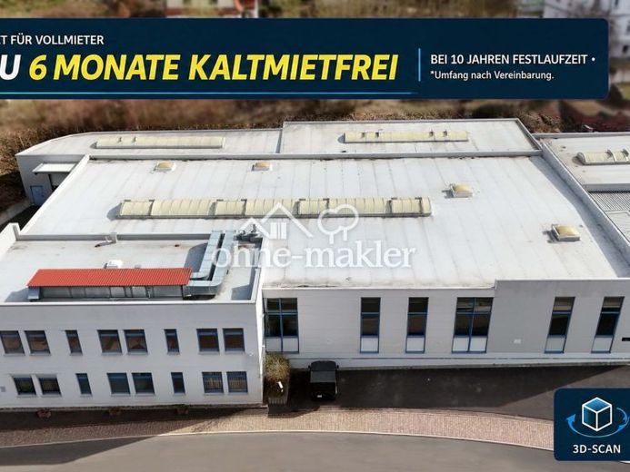 BIS ZU 6 MONATE KALTMIETFREI* | 3,83 €/m² | Industrie-/Logistikstandort mit Büro- und Sozialflächen – Foto 1